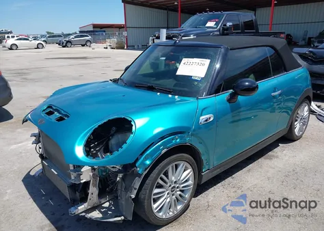2017 Mini Convertible Cooper S z USA, uszkodzony, nr VIN WMWWG9C30H3C80917